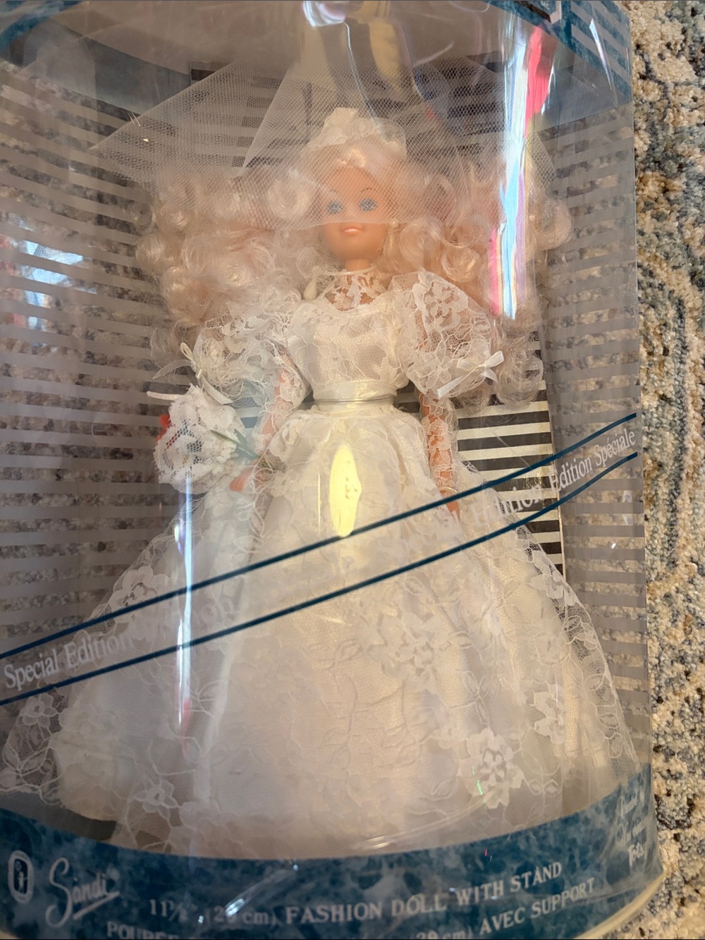Special Edition White Lace Bride Fashion Doll